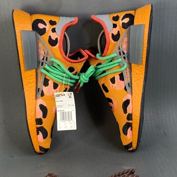 Pharrell x adidas NMD Human Race 'Animal Print' GZ4439 mens athletic sneaker 10 - Picture 5 of 8
